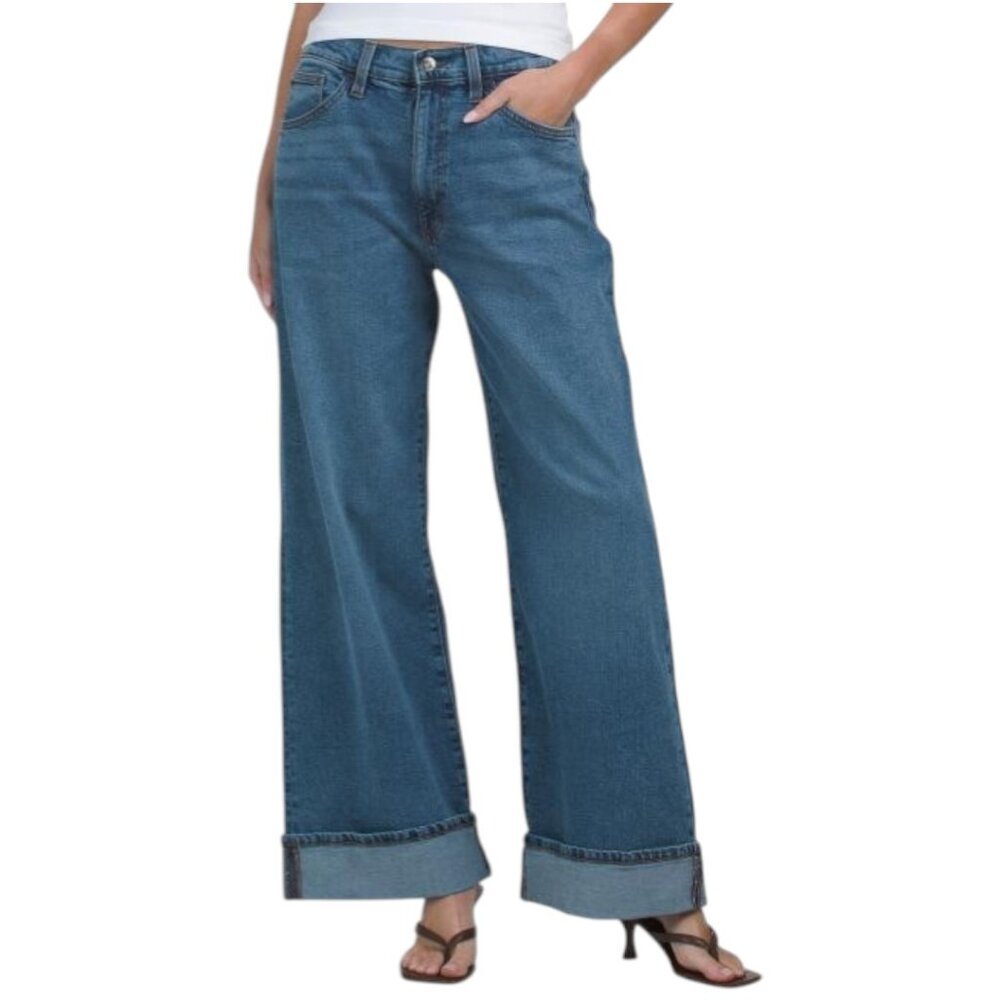 HUDSON JEANS Jolene Wide Leg Jeans